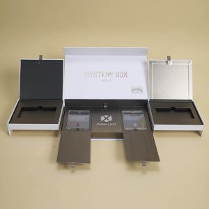 Complex Structural Rigid Composite Packaging Custom Slide Drawer Box Packaging