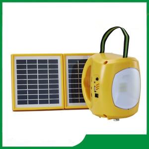 China Mini LED solar lantern / solar camping light / solar led lantern with radio, mp3, phone charger for hot sale factory