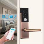 45mm Thickness Keyless Digital Door Lock DC6V AA Alkaline For Home Hotel
