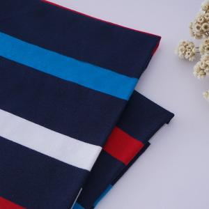 China Healthy And Comfortable And And Skin-Friendly Striped Knit Fabric For Polo Shirt factory