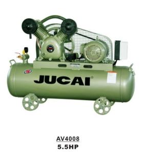 China 5.5hp 4kw 120L Industrial Electric Piston Air Compressor Reciprocating Type AV4008 factory