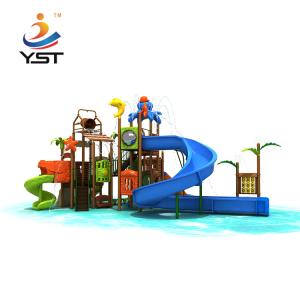 China Outdoor Kids Fiberglass Water Park Playground Slides 19099 Equipment Children factory