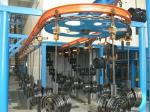 Metallic Item Industrial Overhead Conveyor System Coating Solution For Oversized
