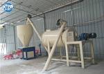 20 Kw Simple Dry Mix Plant Mortar For Cement Multi Spiral Ribbon Mixer