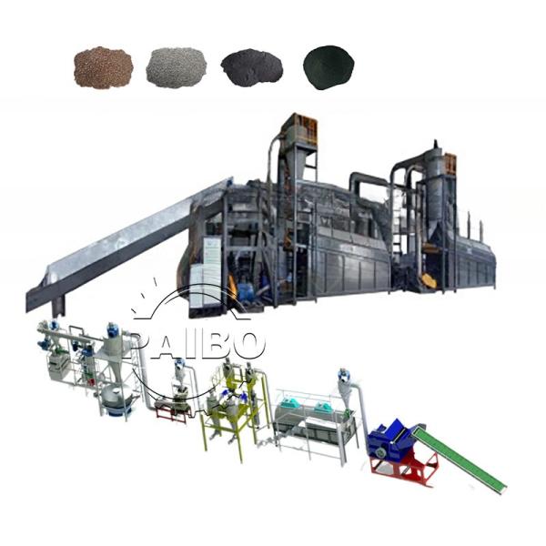 UT-2000 Waste Lithium Battery Board Recycling Line 99% Separation Rate