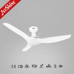 52 Inch DC Motor Energy-Saving Luxury White LED Light Ceiling Fan with Light 5