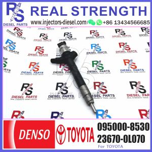 High quality diesel common rail fuel injector 23670-30300 for Toyota Hilux 2.5D