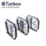 RFID Security Speed Gate Turnstile 304 Stainless Steel Material Sturdy And