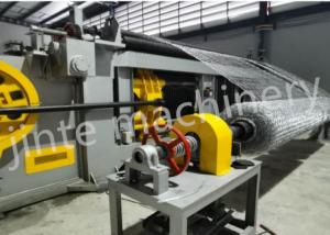 China Hexagonal Wire Knitting Netting 200m/H Gabion Mesh Machine factory