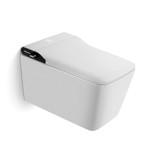 Fashion Wall Hung Smart Toilet with Built-in Ceramic Water Tank For Project