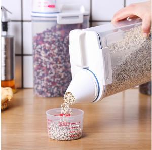 China 1.5L 2.5L 3L Cereal Organiser Grain Storage Containers For Home factory