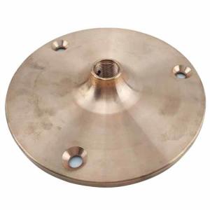 China Ningbo Company Location Customized Request for CNC Machining of Copper Flange factory