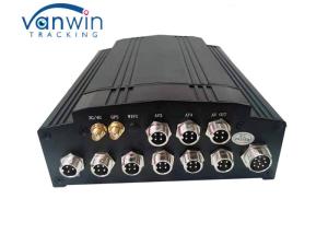 China Buses HD Mobile DVR 4G LTE GPS WIFI 4CH 1080P HDD / SSD RJ45 Network Port With Canbus factory
