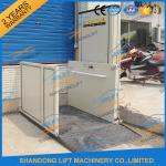 Automatic / Stationary 250kg Stair Wheelchair Platform Lift for Home Disabled