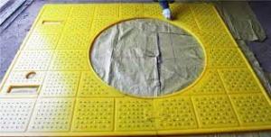 China Polyurethane Urethane PU Antiskid Cushions For Drilling Platform factory