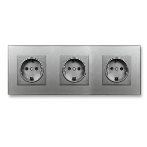 Offices Homes Electrical Wall Socket Round Box Wall Mounted Socket