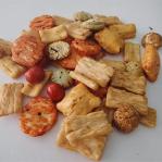 Salt Infused Rice Cracker Snacks No Refrigeration Needed