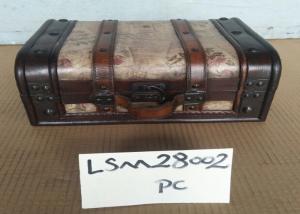 China L32 Antique Leather Trunk factory