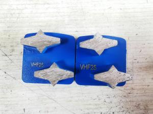 China Double Star Segments Redi Lock Diamond Grinding Shoes for Husqvarna factory