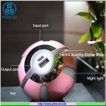 2016 World Top Game Pokemon Go Pokeball Power Bank 10000mAh real cap.6000mAh