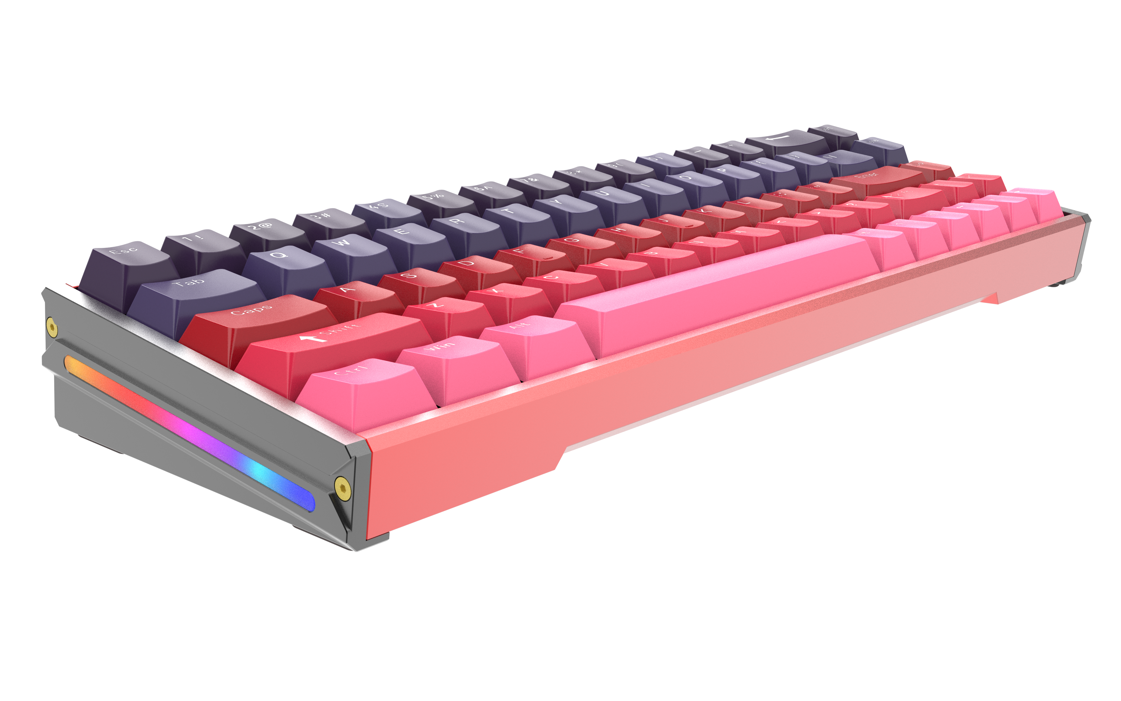 Full Size Magnetic Axis Keyboard with OEM Keycap Profile and Programmable Keys