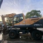 2020 Original Paint Used Yellow Hyundai 210W-9 Wheel Excavator Digger