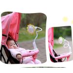 Sunflower clip fan rechargeable flexible baby clip usb fan