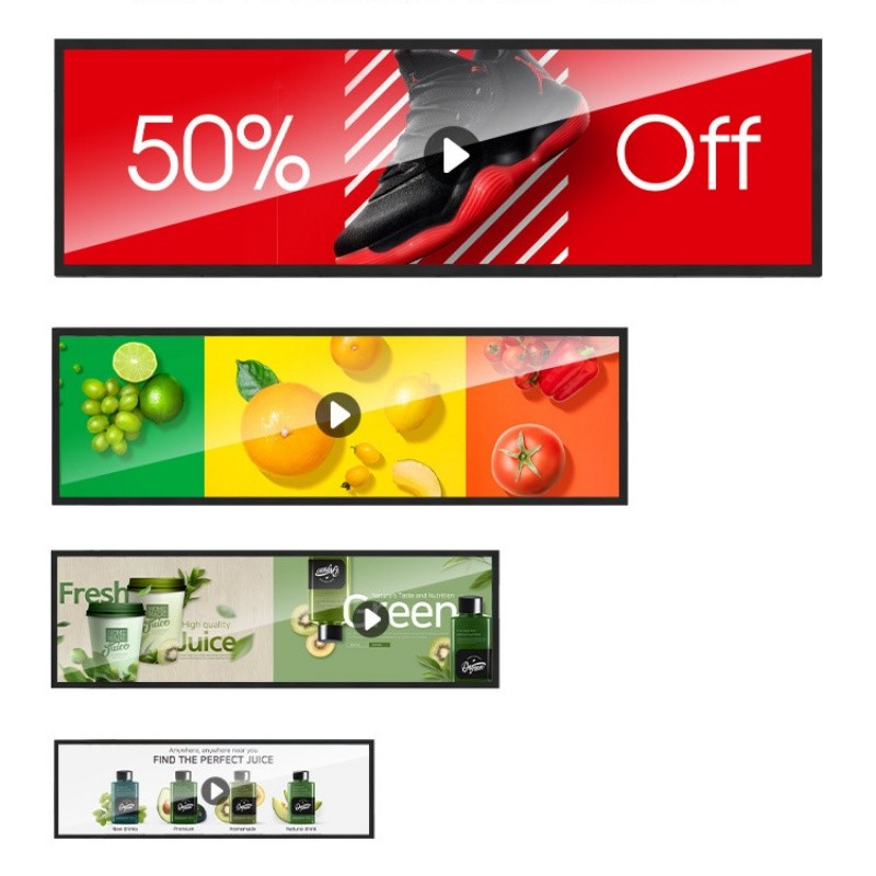 China VGA Digital Signage LCD Advertising Screen Monitor 240V 1920x1080 factory