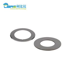 China Circular Tungsten Carbide Slitter Blades ISO9001 For Lithium Battery factory