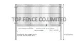 3D wire mesh fence panels