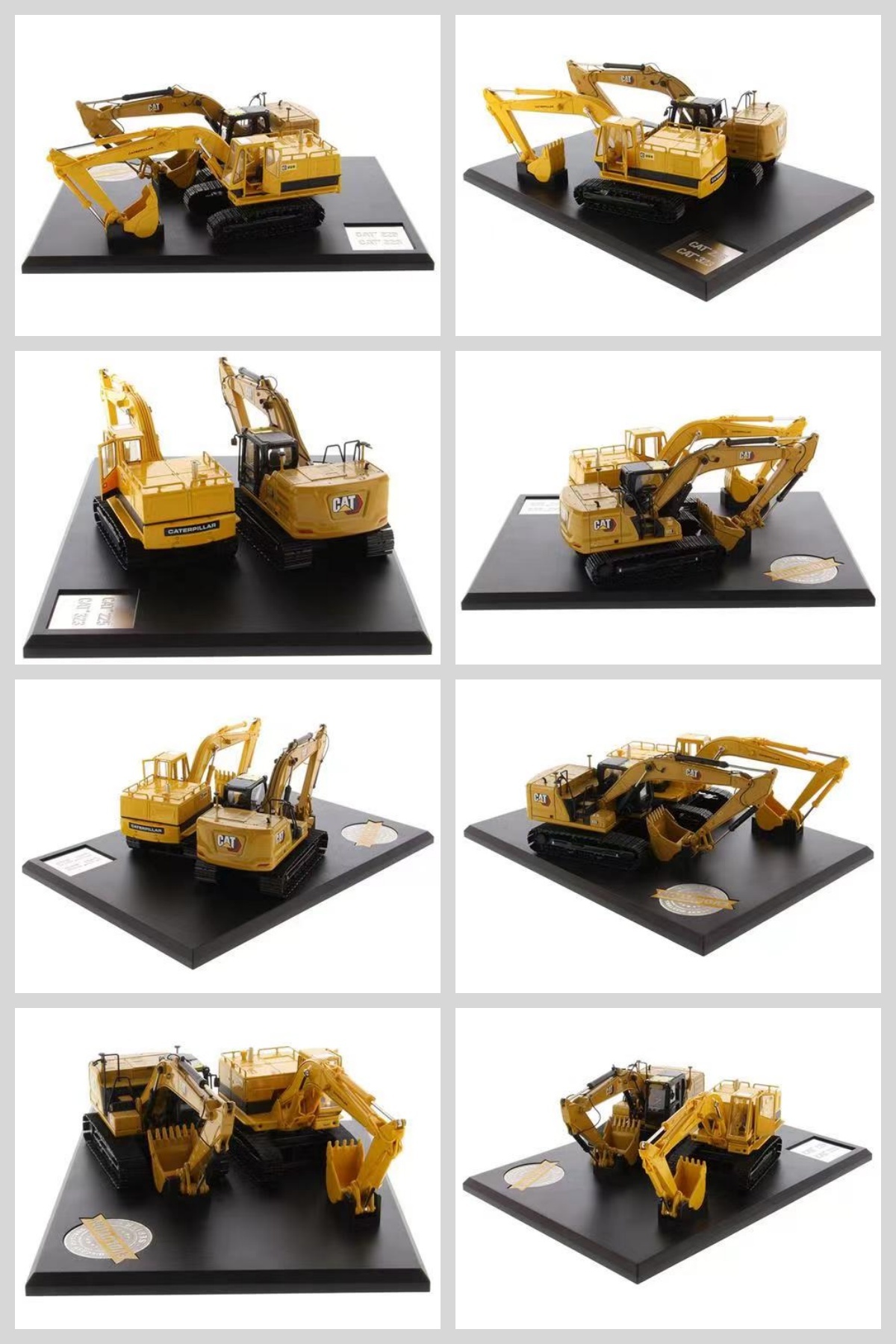 1:50 Scale Excavator DM Set Construction Vehicle New 323 Alloy Engineering Model 85715