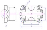 Quality Driveshaft C.V. Center Yoke R2-21-1342 Wholesale Price for Ford