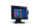 Professional Dual Screen POS Register Cashier Flat Free Bezel Fast Heat