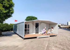China Fireproof Low Cost Foldable Container House , Mobile Tiny House For Living factory
