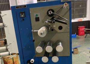 China Industrial Cotton Thread Winding Machine , Sewing Thread Spool Winder factory