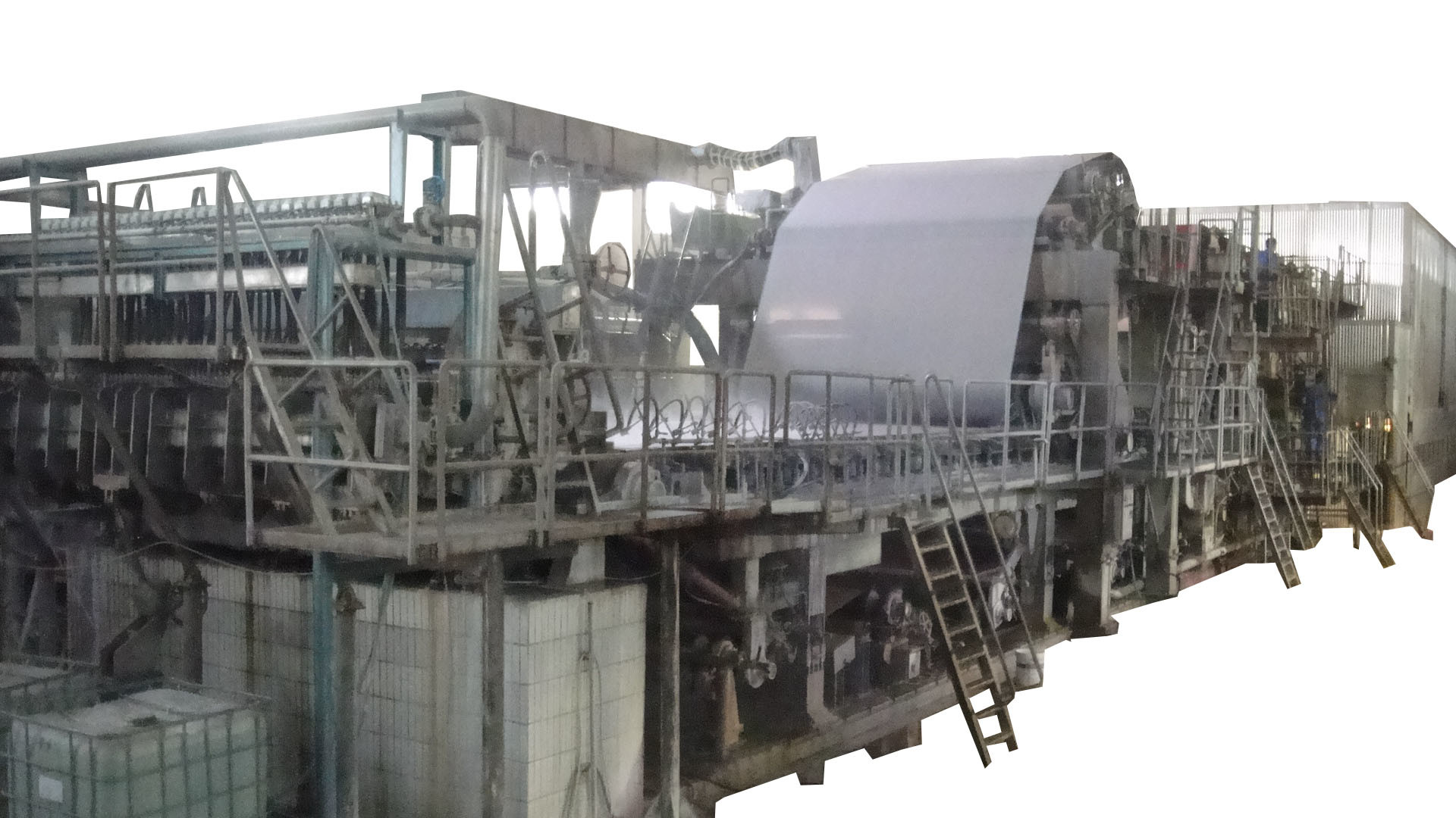 2500mm Napkin Toilet Paper Making Machine Jumbo Roll Production Line