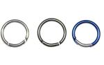 5x50mm Cirlce Shaped Not For Climbing Aluminum Carabiner 50pcs/bag