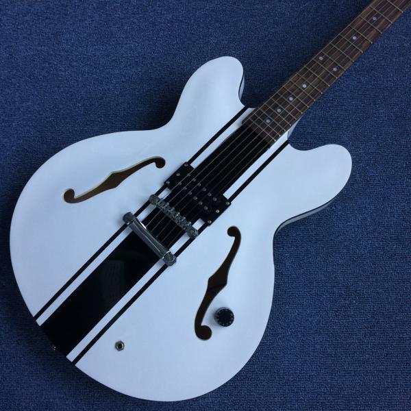 New style high quality hollow body jazz electric guitar, rosewood fingerboard