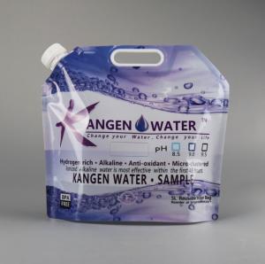 China Gravure Printing PET 5L Bear Plastic Liquid Pouches Smell Proof factory