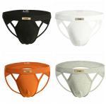 Sexy Men'S Low Rise Boxer Briefs Underwear Soft Cotton Intimate Jockstraps Tight
