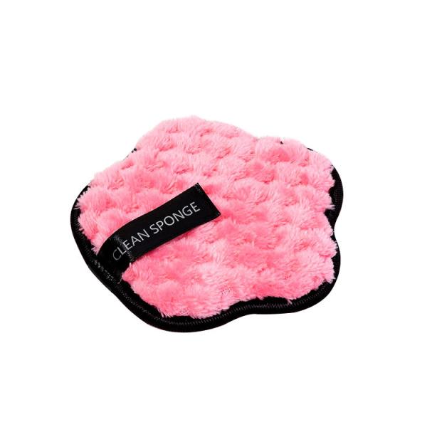 Wholesale Microfiber Cotton Face Cleaning Discharge Makeup Powder Remover Sponge