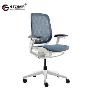 China Mesh Executive Ergonomic Office Chair 55mm Black PA Castors factory
