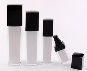 China 47*47*192mm 140ml Acrylic Dispenser Bottles factory