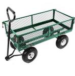 Customized Foldable Garden Cart Powder Coated Water Resistant Long Lasting