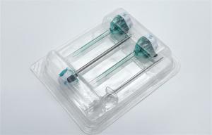 China White and Blue Plastic Laparoscopic Trocar Kit OEM Service factory