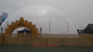 China 30m Aluminum Alloy Geodesic Dome Greenhouse Kits Waterproof For Concert Event factory