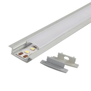 China Hard Aluminium Mounting Channel Outdoor Recessed For Led Tape Light factory