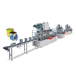 China 28-30CPM Square can making machine square tin can production line 10-18L square can making machine factory