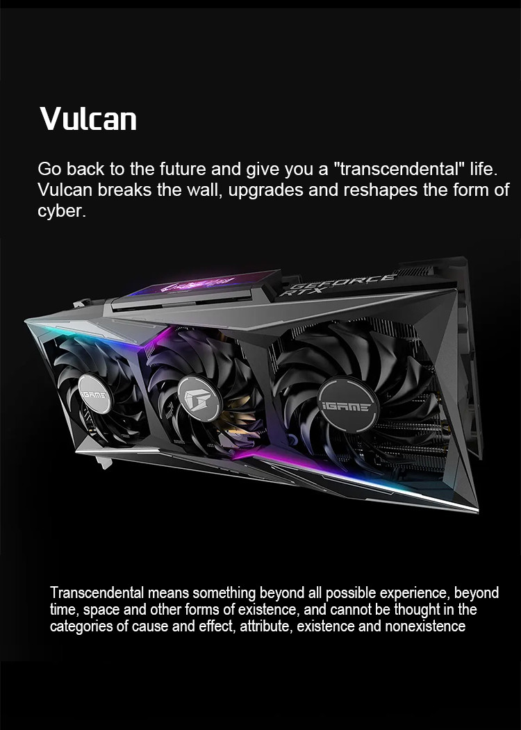 8G RTX 3070 Ti Graphics Card IGame Vulcan 3070 Ti Architecture Chip