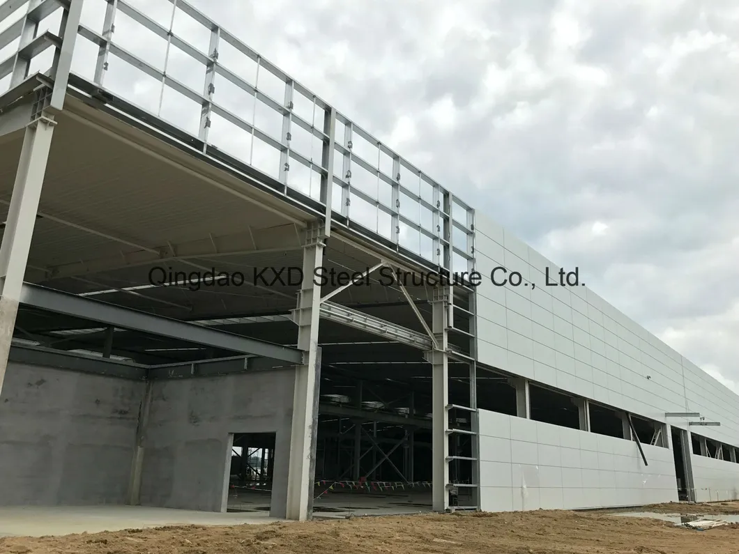 Prefabricated Commercial Construction Structural Building Metal Building Steel Warehouse